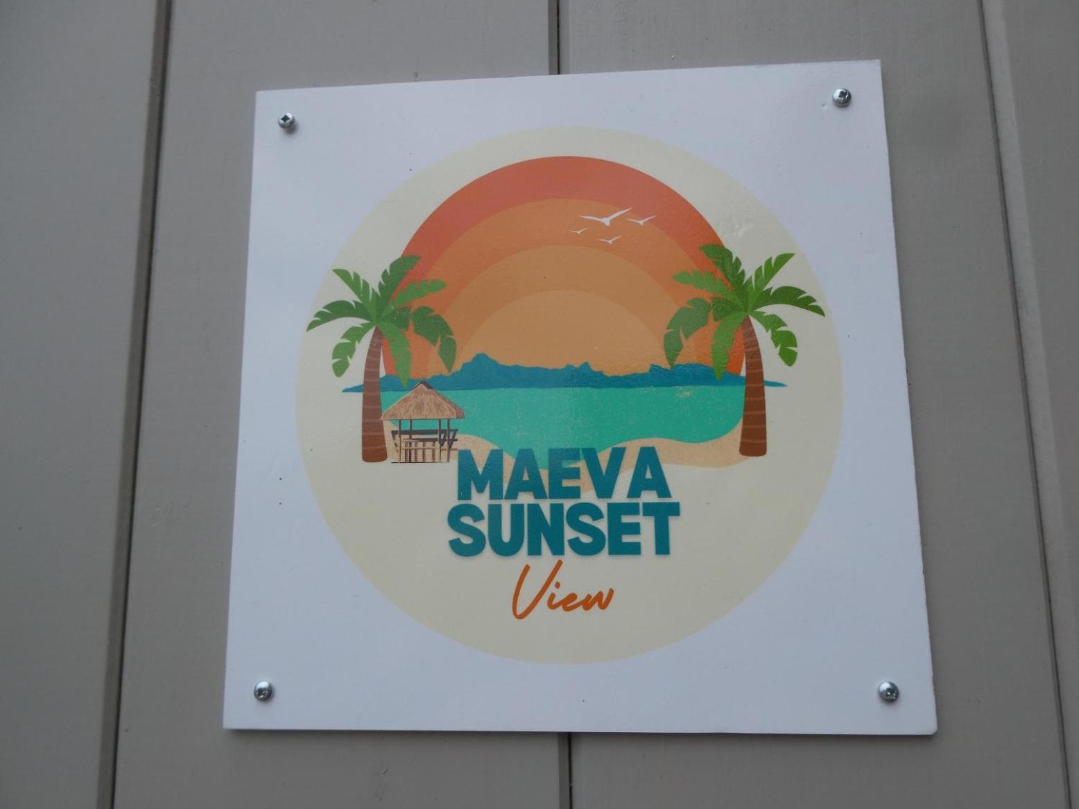 Maeva Sunset View Hotel Punaauia  Bagian luar foto
